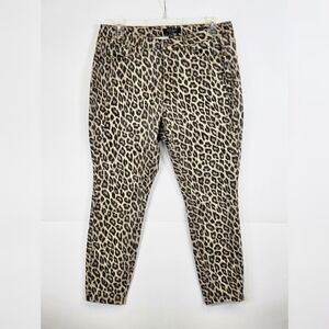 Judy Blue Cheetah Print Skinny Jeans sz 16W